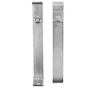 LABRIMP 2pcs Stainless Steel Ground Clamp Roof Bracket Set for Efficient Electrical Earth Connection and Optimal Protection, Suitable for Industrial and Residential Buildings