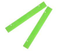 LABRIMP 2pcs Tactile Measuring Rulers for Blind People Easy Identification by Touch and Portable Design, Made of Sturdy Pp Material, for Home on The Go Learning