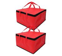 LABRIMP 2pcs Thermal Insulation Bag Handle for Food Pizza Catering Seafood Cakes
