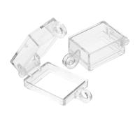 LABRIMP 2pcs Toggle Rocker Switch Cover with Double-sided Adhesive, Plastic Protective Switch Guard for Industrial Use, Easy Installation and Sturdy Sturdy Materials for Preventing