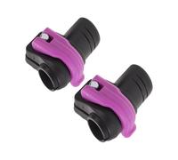 LABRIMP 2pcs Trekking Pole External Lock Clips with Quick Release for Secure Fixation, Rubber Material Fits 16mm Stick, for Hiking, Camping, and Outdoor Walking Stick Accessories
