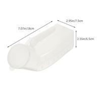 LABRIMP 2pcs Washable Pee Bottle Outdoor Urinal Portable Urinal for Elder Patients Male Urine Pot