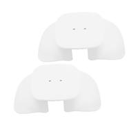 LABRIMP 2pcs Weatherproof Outdoor Camera Cover Lightweight Plastic Protective Shield for Dome and Bullet Security Cameras Rain and Dust Resistant Easy to Install