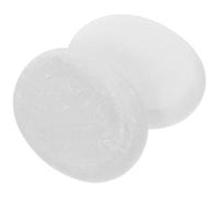LABRIMP 2Pcs White Marble Hot and Cold Massage Stones for Spa Therapy, Essential Oil Compatible Chinese Massage Rocks Set for Face and Body Relaxation