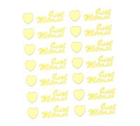 LABRIMP 3 Packs Married Heart Sequins Table Confetti Heart Wedding Decor for Bridal Showers Celebrations