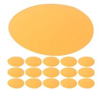 LABRIMP 30pcs Ambient Lighting Change Film Correction Gel Lamp Film for Soft Warm Glow Downlight Warm Tint Stickers for Nursery Filter