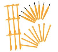 LABRIMP 30pcs Dinosaur Egg Excavation Kit with Plastic Hammer and Brush Educational Archaeology Dig Tools for Safe Materials Stem Science for Young Explorers and Dinosaur Discovery