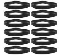 LABRIMP 30pcs Rubber Webbing Material Sofa Webbing Sectional Connectors Black Rubber Bands to Prevent Furniture Moving and Hold Sectional Sofa Pieces Together for Craft Making