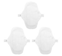 LABRIMP 3Pcs 18Cm Washable Cotton Sanitary Towels Reusable Women’S Menstrual Pads Light Flow Cloth Pads with Soft Edges for Feminine Care