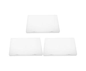 LABRIMP 3pcs Birth Certificate Protective Cover and Certificate Storage Box for Important Papers and Documents, Portable Pp Organizer with Elegant Visual Design, for Travel and Safe