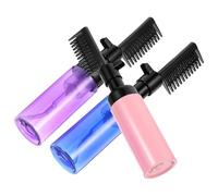 LABRIMP 3pcs Hair Dye Bottles with Comb Applicators 60ml Plastic Detachable Salon and Home Use Barber Hair Dye Bottles Safe and Comfortable Assorted Color
