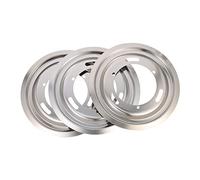 LABRIMP 3pcs Replacement Drip Pans for Gas Range Kitchen Supply Stove Burner Drip Pan High-class Stainless Steel Trays