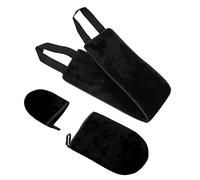 LABRIMP 3Pcs Tanning Mitt Kit Self Tanning Applicator Gloves with Exfoliating Features for Back Application Durable and Safe for All Skin Types for Tanning