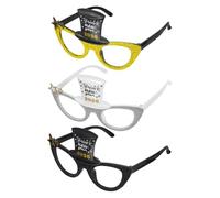 LABRIMP 3pcs Year Sunglasses Lightweight Photo Props for Celebrations Fun Party Favors for Capturing Moments at Year Events