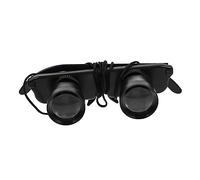 LABRIMP 3X Magnification Head-Mounted Telescope Compact Binocular for Fishing Bird Watching Lightweight Glasses-Style ABS Design Portable Outdoor Use