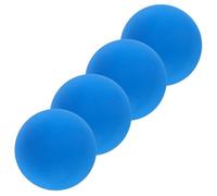 LABRIMP 4 Pcs Hollow Core Squash Balls High Bounce Rubber Elasticity Training Balls for Adults Beginners Competition Reaction Practice Blue