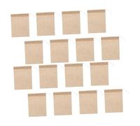 LABRIMP 400pcs Disposable Drawstring Tea Filter Bags Unbleached Loose Leaf Holder for Tea Coffee Spices DIY Herbal Infuser Pouches Convenient for Cups and Mugs