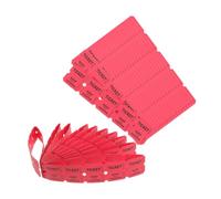 LABRIMP 400pcs Red Raffle Ticket for Events Carnival and Prize Draws Double for July Party Entry Tickets Versatile Game for Fun and Fair Participation