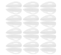LABRIMP 40pcs Silicone Eyelash Lift Palette Silicone Eyelash Pad Lash Lift Shields Lifting Pad Lash Extension Eye Sticker Eye Transparent