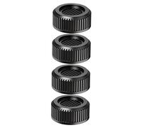 LABRIMP 4Pcs Anti-Skid Pad for Fully Automatic Washing Machine Bases Non-Slip Pedestals Shock-Absorbing Mats to Protect Furniture and Reduce Vibration on Floor