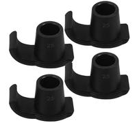 LABRIMP 4Pcs Anti-Skid Walker Ski Glides Nonstick Walker Feet Glides Crutch Tips for Elderly and Trekking Poles Shock Absorbing Easy Install Practical Replacement Feet Pads