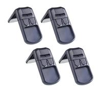 LABRIMP 4Pcs Black Right Angle Childproof Cabinet Locks for Babies, Drawer Safety Latches, Safety Products for Home Proofing