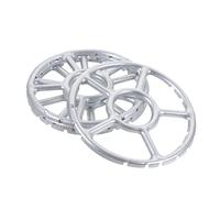 LABRIMP 4pcs Cooking Essential Slip Pot Rack Gas Stove Accessory Wok Ring for Stove