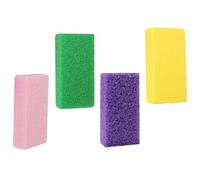 LABRIMP 4Pcs Foot Callus Removers Foot Care Files Dead Skin Remover Pedicure Tools for Heel and Sole Exfoliation Assorted Colors Suitable for Home and Travel Use