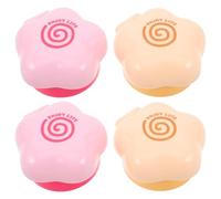 LABRIMP 4pcs Gas Stove Knob Safety Covers Childproof Plastic Burner Protectors Kitchen Oven Knob Guards for Gas Range and Hob Compatibility