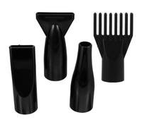 LABRIMP 4pcs Hair Dryer Diffuser Attachment Universal Nozzle Set with Comb round Abs Nozzles, Practical Design Safe for Pets, for Home and Pet Shops