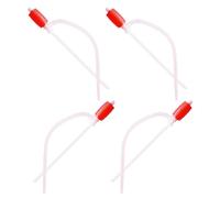 LABRIMP 4pcs Manual Hand Liquid Transfer Pump Set, Leak-proof Oil Siphon Pumps with Simple Operation, Sturdy Pp Material, and Water Transfer