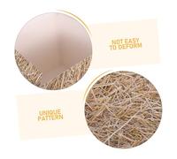 LABRIMP 4pcs Miniature Faux Hay Bales Paper Boxes for Autumn Farm Party Decorations Realistic Straw Bedding for Cats Cowboy Western Harvest Festival Scene Fall Outdoor Decor