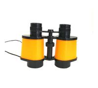 LABRIMP 4pcs Pirate Themed Boys and Girls Binoculars Toys for Science Experiments and Nature Exploration Random Color