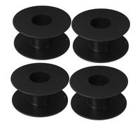 LABRIMP 4pcs Plastic Extension Cord Reel Portable Wire Spool Organizer for Copper Steel Braided Wire Management with Large Capacity for Efficient Storage and Easy Dispensing