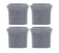 LABRIMP 4pcs Rubber Feet Replacement Tips for Shower Chair Legs Non-Slip Protective Pads for Bath Stool Toilet Chair and Walking Cane for Enhanced Stability