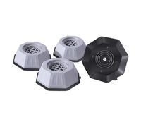 LABRIMP 4pcs Washing Machine Foot Pads Strong Sturdy Non-slip Furniture Mat Load-bearing Prevent Slippage Home Use