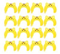 LABRIMP 50Pcs Balloon Animal Headband Inflatable Foil Balloons for Party Decor Cartoon Cat Design