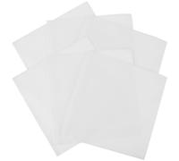 LABRIMP 50Pcs Disposable Dinner Napkins Elegant Thickened Blank Napkins for Weddings Parties Events Stylish White Serviettes for Celebrations and Gatherings