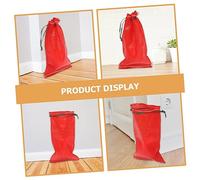 LABRIMP 50pcs Reusable Mesh Produce Bags with Drawstring Breathable Ventilated Onion Potato Storage Sacks Large Net Bags for Fruits and Vegetables Packaging