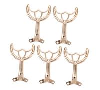 LABRIMP 5pcs Ceiling Fan Replacement Arms Support Rods Metal Brackets for Fan Repair Accessories Finish Easy Installation and Secure Fit