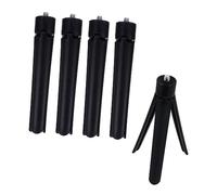 LABRIMP 5pcs Foldable Phone Tripod Mini Broadcast Tripod for DSLR Cameras Smartphones LED Lights Lightweight Stable for Video Recording Live Streaming