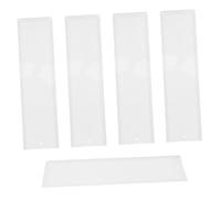 LABRIMP 5pcs Toy Car Display Shelf Wall Mounted Organizer with Protective Card Cases for Diecast Model Cars for Collecting and Displaying Collections in A Stylish Plastic Design