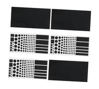 LABRIMP 6 Sheets Adjustable LED Light Dimming Stickers Blackout Self-adhesive Light Blocking Covers for Routers and Electronics for Brightness Control and Glare Reduction