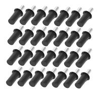 LABRIMP 60pcs Hydraulic Door Dampers Soft Close Cabinet Damper Buffer Mechanism for Silent Closing Trash Can Lids Kitchen Bathroom Doors Noise Reduction