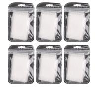 LABRIMP 60pcs Nail Builder Fiber Nail DIY Fiber Art White Material Multi-functional Extension Create Unique Art for DIY Random Style