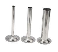 LABRIMP 8 Size Stainless Steel Sausage Stuffer Tubes Set Meat Filler Funnel Kitchen Sausage Machine Accessory and Filling