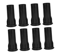 LABRIMP 8pcs Black Plastic Speaker Bass Port Tubes Opening for Subwoofer Audio Ventilation Enhancing Low-frequency Output for Hi-fi Home Theater Sound Systems