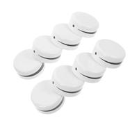 LABRIMP 8pcs Refrigerator Thermostat Switch Fridge Refrigerator Temperature Control Cap Thermostat Adjustment Knob Turn Button Grip Cap Temp Control Knob Parts Plastic White