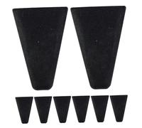 LABRIMP 8pcs Silicone Corner Cushion for Dehydrator Rack Oven Rack Protective Feet Dishwasher Safe Replacement Parts for Air Fryer Basket and Tray