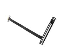 LABRIMP 90degree Pcie to Riser Cord Gpu Extension Pci-e Mining Adapter Extension Port Adapter High Performance Reliability